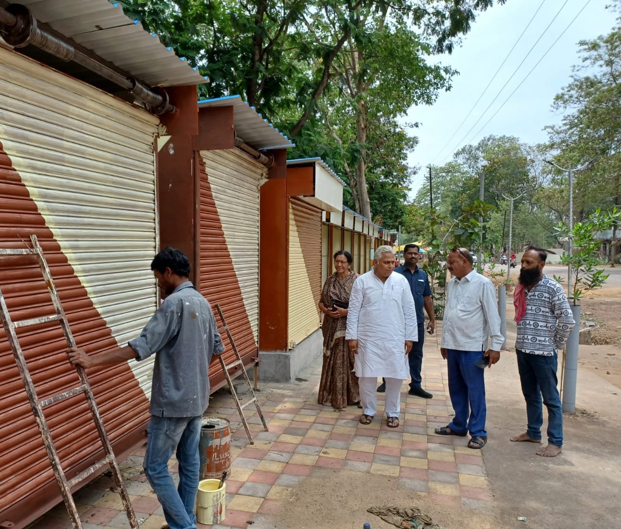 14 स्थानों में सुंदर व व्यवस्थित वेंडिंग जोन का हो रहा निर्माण