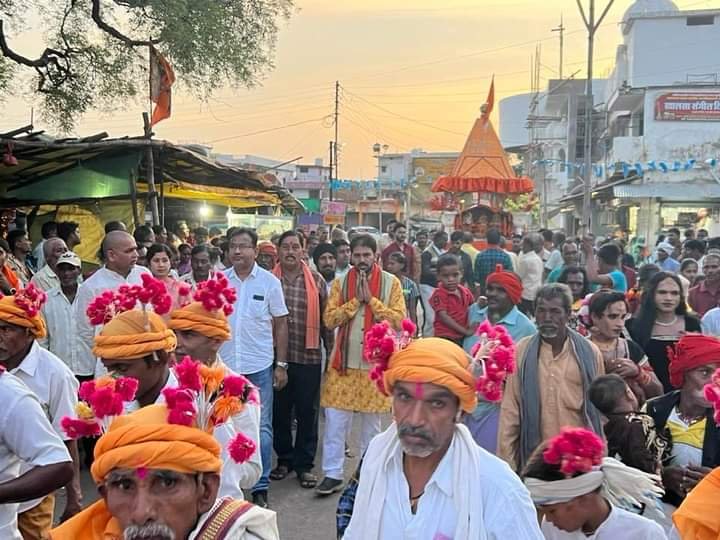 नवागढ़ में भगवान जगन्नाथ की रथ यात्रा धूमधाम से निकली, भाजपा एससी प्रकोष्ठ के उपाध्यक्ष जगजीवन खरे प्रमुख रूप से शामिल हुए