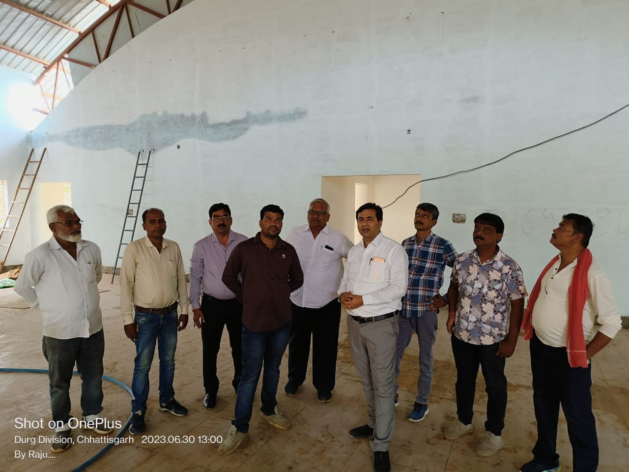 महापौर ने किया निर्माणधीन सभागार का निरीक्षण,कार्यो में अपेक्षित गति लाने,शेष बचे कार्यो को अंतिम रूप देने तथा कार्यो को पूर्ण किए जाने के निर्देश