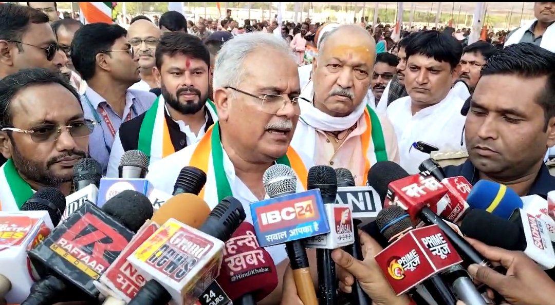 15 साल तक भाजपा की डॉ. रमन सिंह सरकार ने जनता को सिर्फ ठगा:  भूपेश बघेल