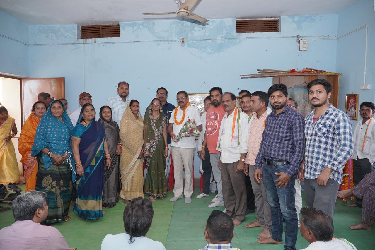 राजेंद्र साहू ने बढ़ाया जनसंपर्क, एक दिन में 7 से ज्यादा जगहों पर बैठक