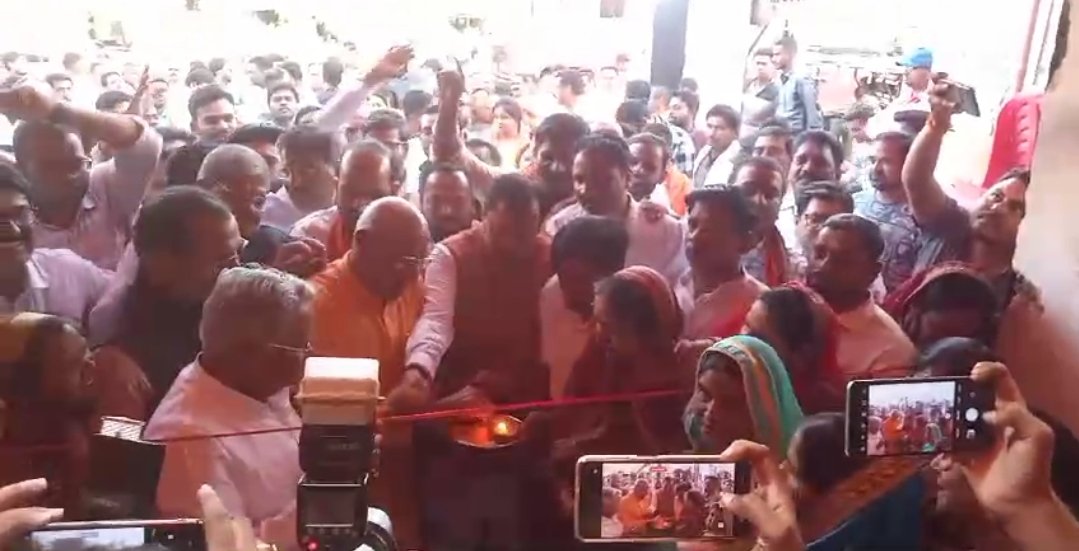 बेमेतरा में भाजपा ने दिखाई ताकत, विजय सिंहा के संयोजन में चुनाव कार्यालय खोला