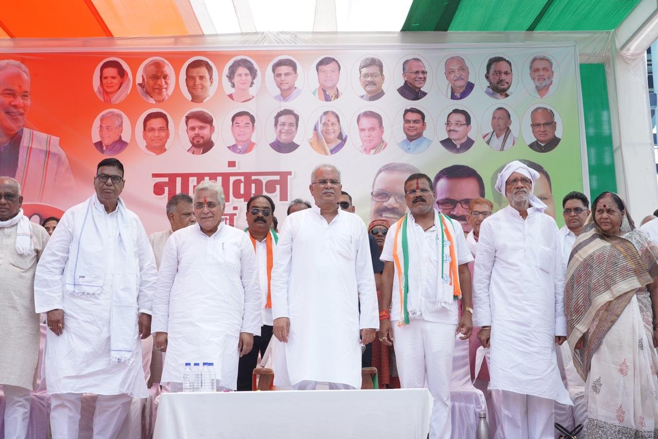 भाजपा प्रत्याशी विजय बघेल बताएं कि इन 5 सालों में उन्होंने जनता के हित में कौन से काम किए, हमारा आरोप एक काम नहीं किया : कांग्रेस