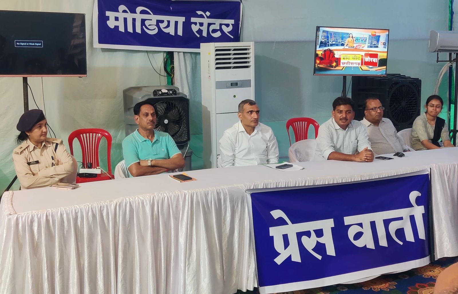 दुर्ग लोकसभा में आने वाली बेमेतरा जिले की तीन विधानसभा सीटों की मतगणना कृषि मंडी में