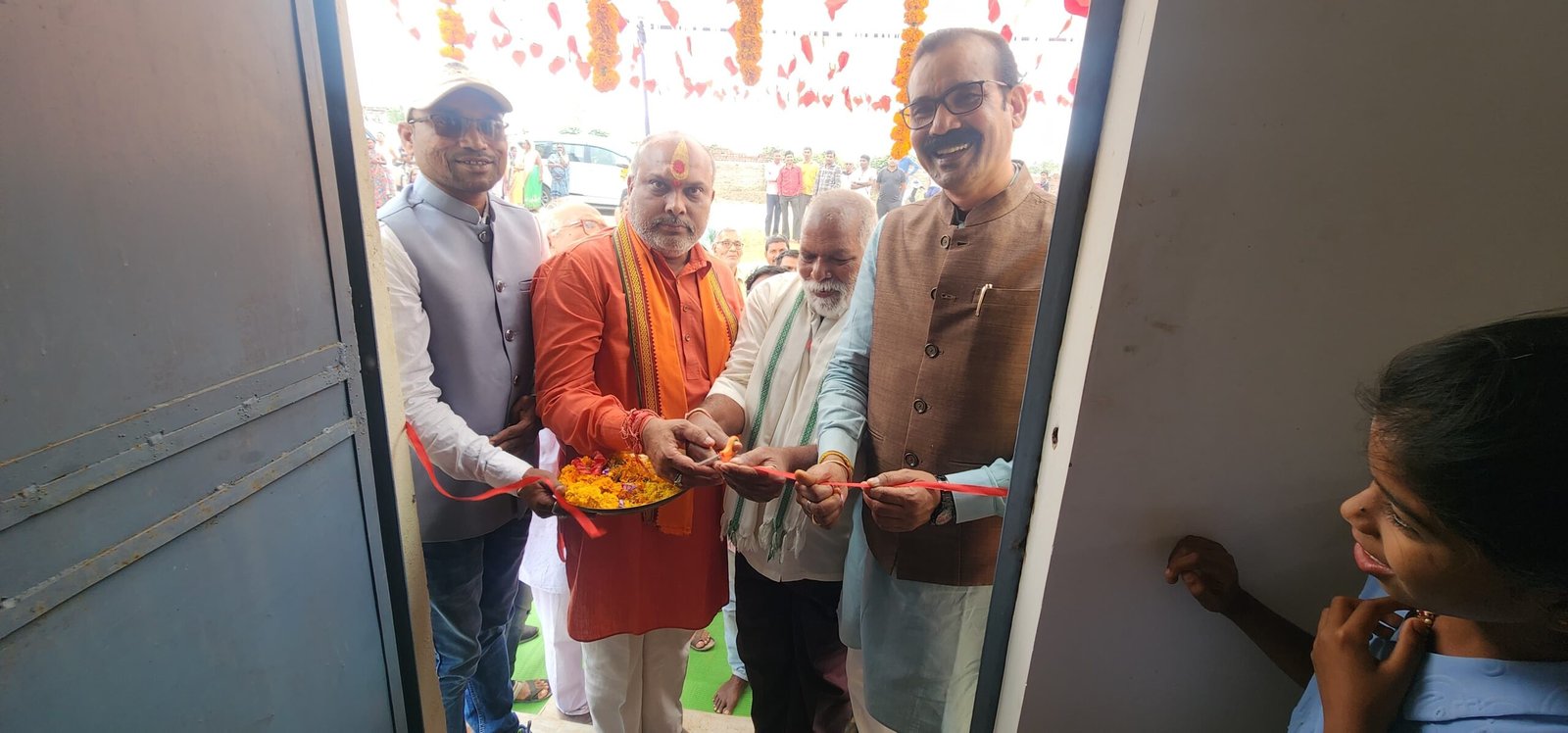 दुर्ग ग्रामीण विधायक ललित चंद्राकर ने भरदा खुर्द वासियों की दी विकास कार्यों की सौगात