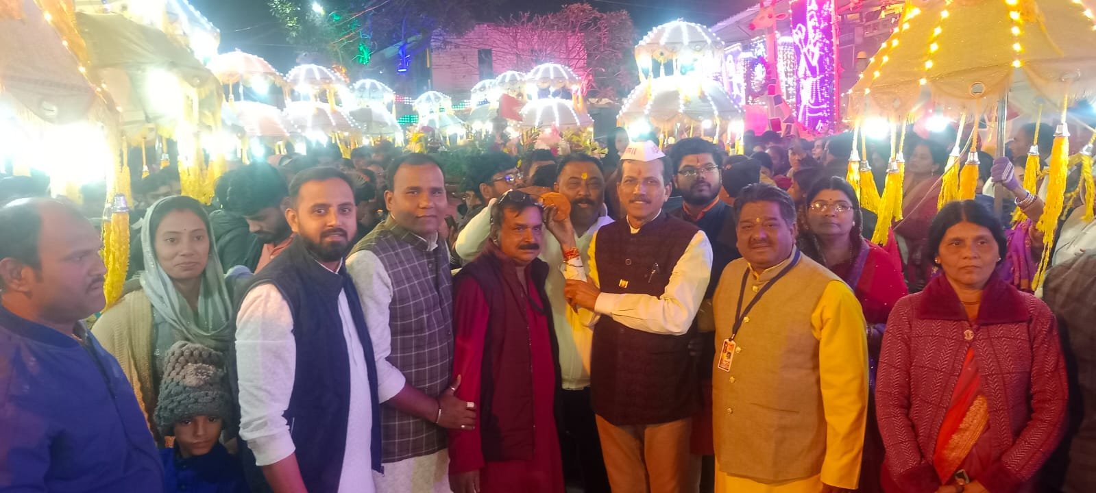 साई महोत्सव में महाप्रसादी ग्रहण करने उमड़े श्रद्धालु, भव्य शोभायात्रा के साथ महोत्सव का समापन