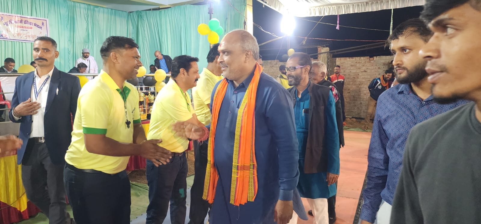 भरदा में आयोजित एक दिवसीय छत्तीसगढ़ स्तरीय कबड्डी प्रतियोगिता में शामिल हुए दुर्ग ग्रामीण विधायक ललित चंद्राकर