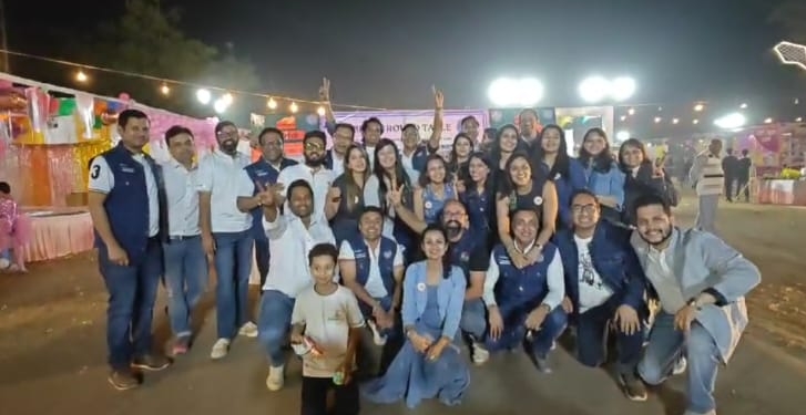 भिलाई राउंड टेबल द्वारा किंडर जॉय फेस्ट एवं भिलाई पॉप अप का भव्य आयोजन