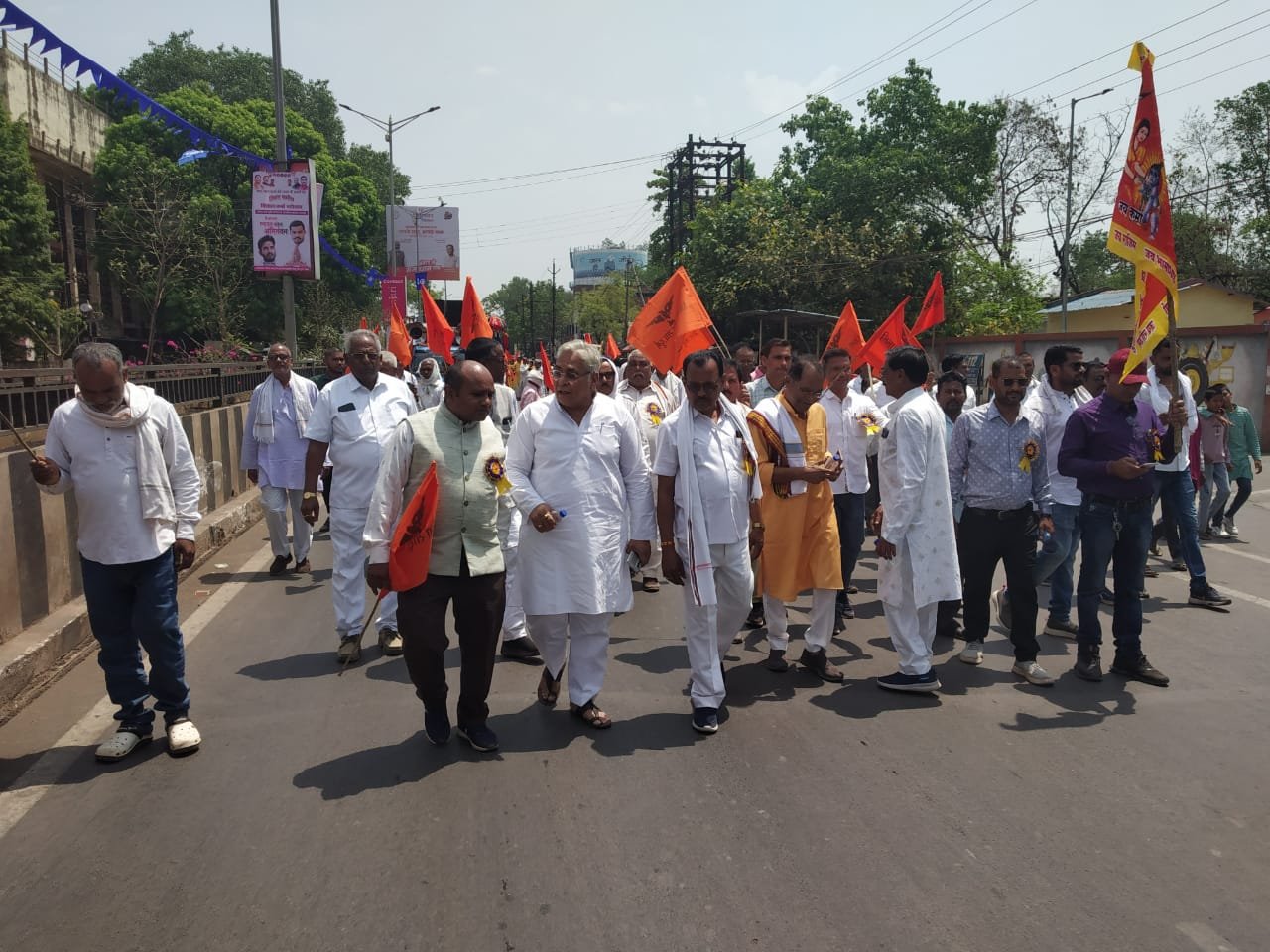 दुर्ग में आयोजित भक्त माता कर्मा की 1009वीं जयंती पर विशाल कर्मा महोत्सव में पूर्व विधायक अरुण वोरा हुए शामिल