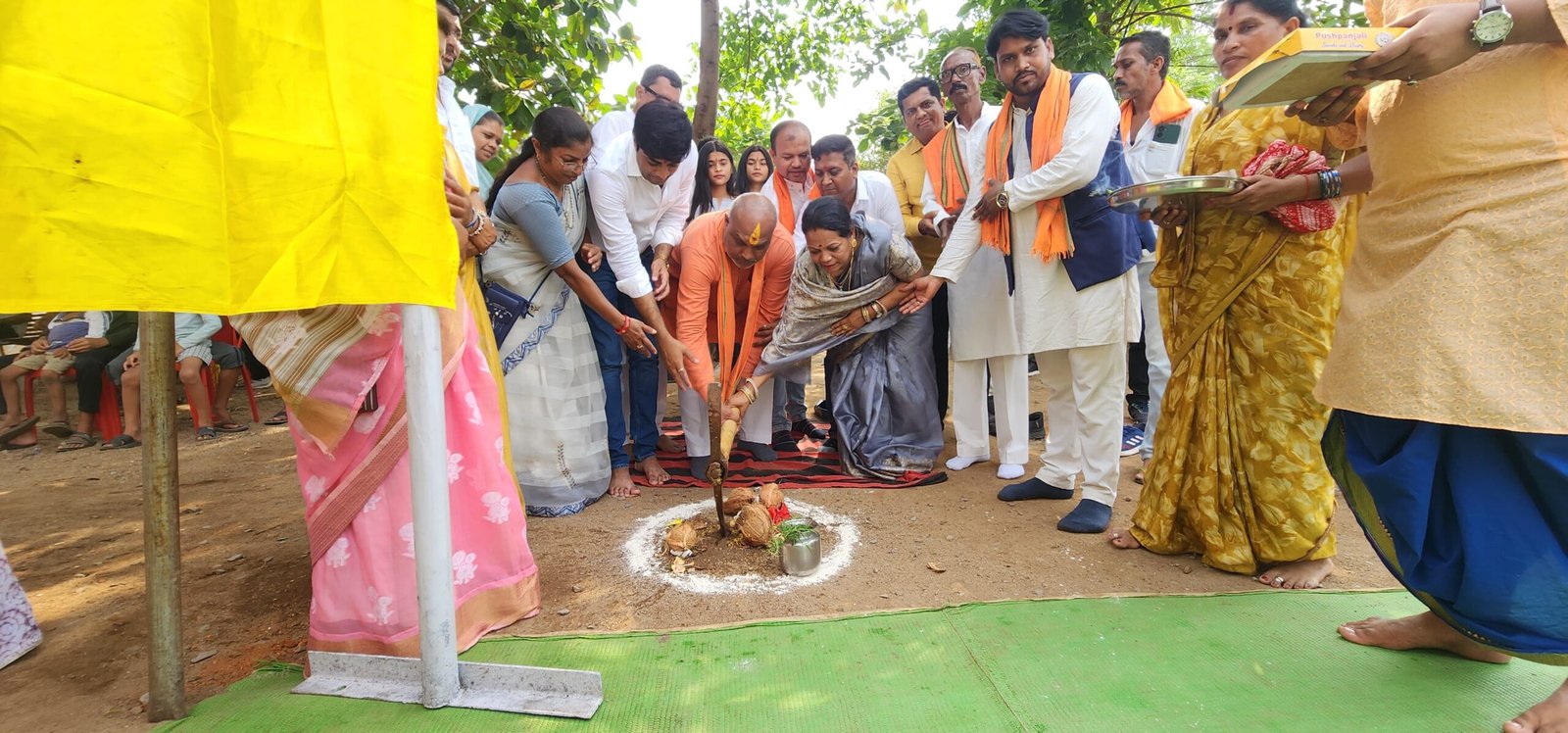 दुर्ग ग्रामीण विधायक ललित चंद्राकर ने ग्राम जोरातराई व डुंडेरा वासियों को दी दो करोड़ रुपए की नवीन विकास कार्यों की सौगात