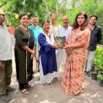 5 जून को पर्यावरण दिवस, सरोज पांडेय लोगों को बांटेंगी पौधे, जल परिसर में खोला गया काउंटर