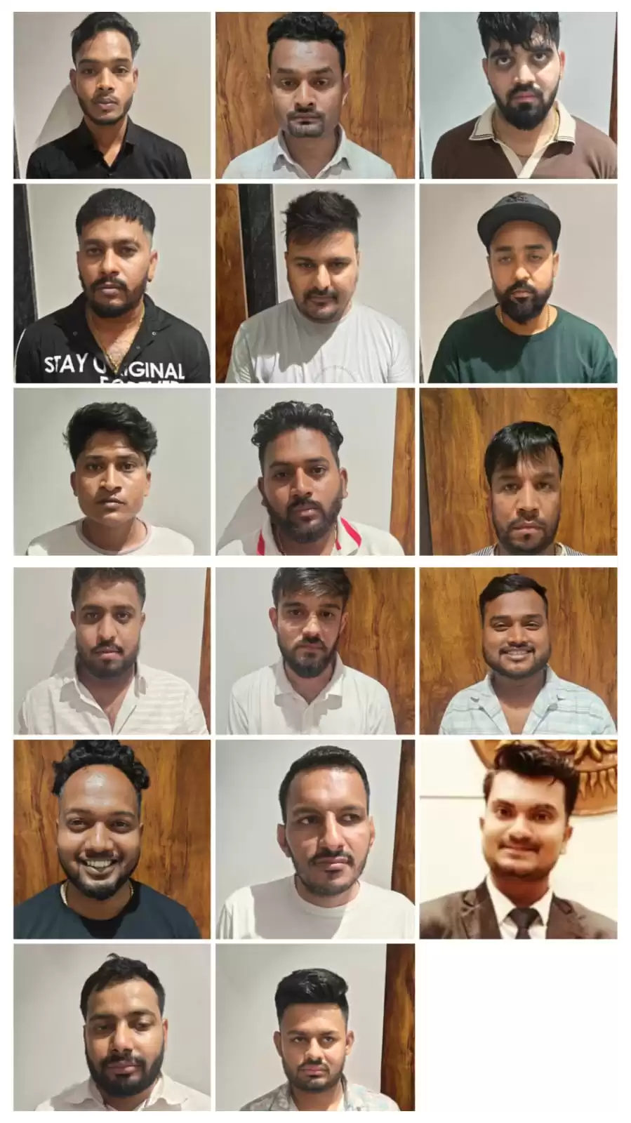 ये हैं शहर के पैसेवालों के साहेबजादे, जो जुआ खेलते पकड़े गए, आप भी देखिए इनकी तस्वीरें