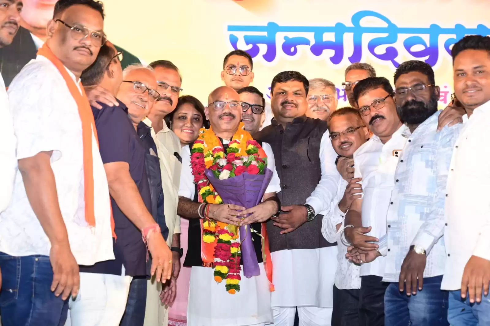 जिला भाजपा अध्यक्ष सुरेंद्र कौशिक के जन्म दिवस पर उमड़ा जन सैलाब