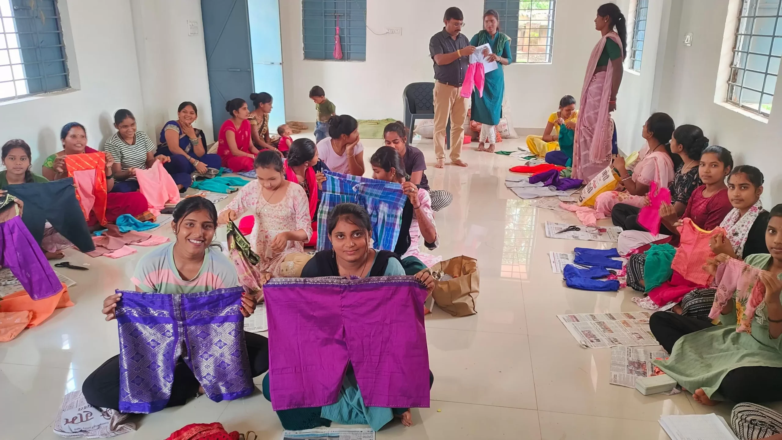 बेटी बचाओ बेटी पढ़ाओ योजनांतर्गत निःशुल्क सिलाई प्रशिक्षण कार्यक्रम प्रारंभ