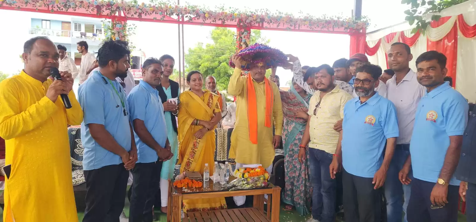 नगपुरा में आयोजित हरेली महोत्सव कार्यक्रम में सम्मिलित हुए दुर्ग ग्रामीण विधायक ललित चंद्राकर