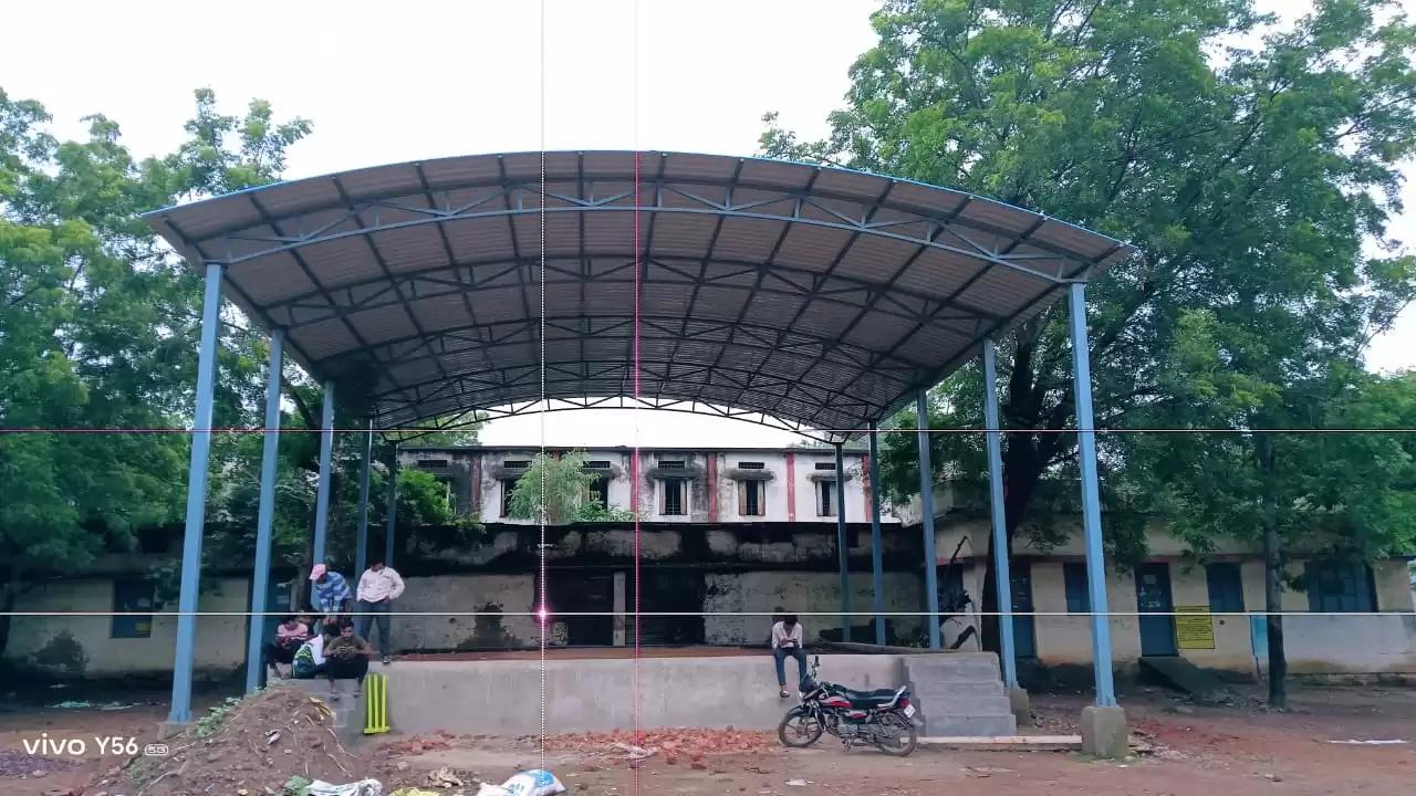 विधायक गजेन्द्र यादव के पहल से बन रहा डोमशेड, जल्द ही जनता को मिलेगी सौगात