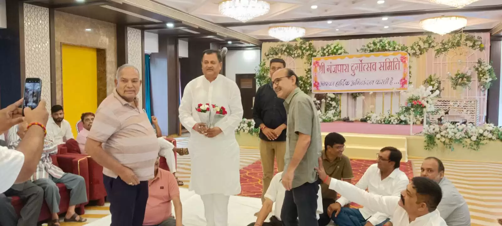 अध्यक्ष रवि पिडियर ने की कार्यकारिणी की घोषणा, नवरात्र पर दुर्गा प्रतिमा स्थापना की तैयारी शुरू