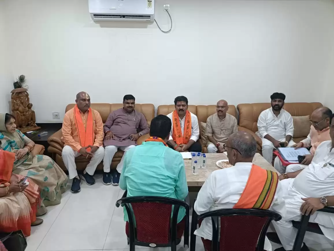 छत्तीसगढ़ के उपमुख्यमंत्री विजय शर्मा के मुख्य उपस्थिति में भाजपा की विभिन्न स्तर की बैठकें संपन्न