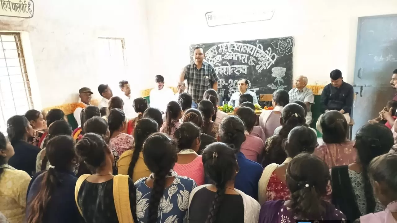 नवीन शासकीय महाविद्यालय भिंभौरी में दीक्षारंभ कार्यक्रम सम्पन्न