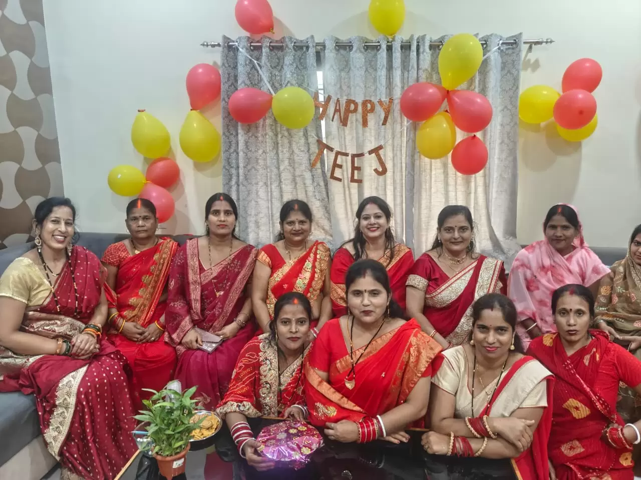 रौनियार समाज ने कैलाश नगर में मनाया तीज मिलन