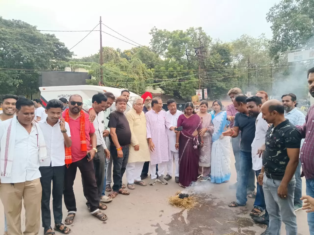 जगदलपुर सर्किट हाउस घटना पर उबाल — दुर्ग में कांग्रेस का पुतला दहन, अत्याचार के खिलाफ कांग्रेस सड़कों पर है— अरुण वोरा