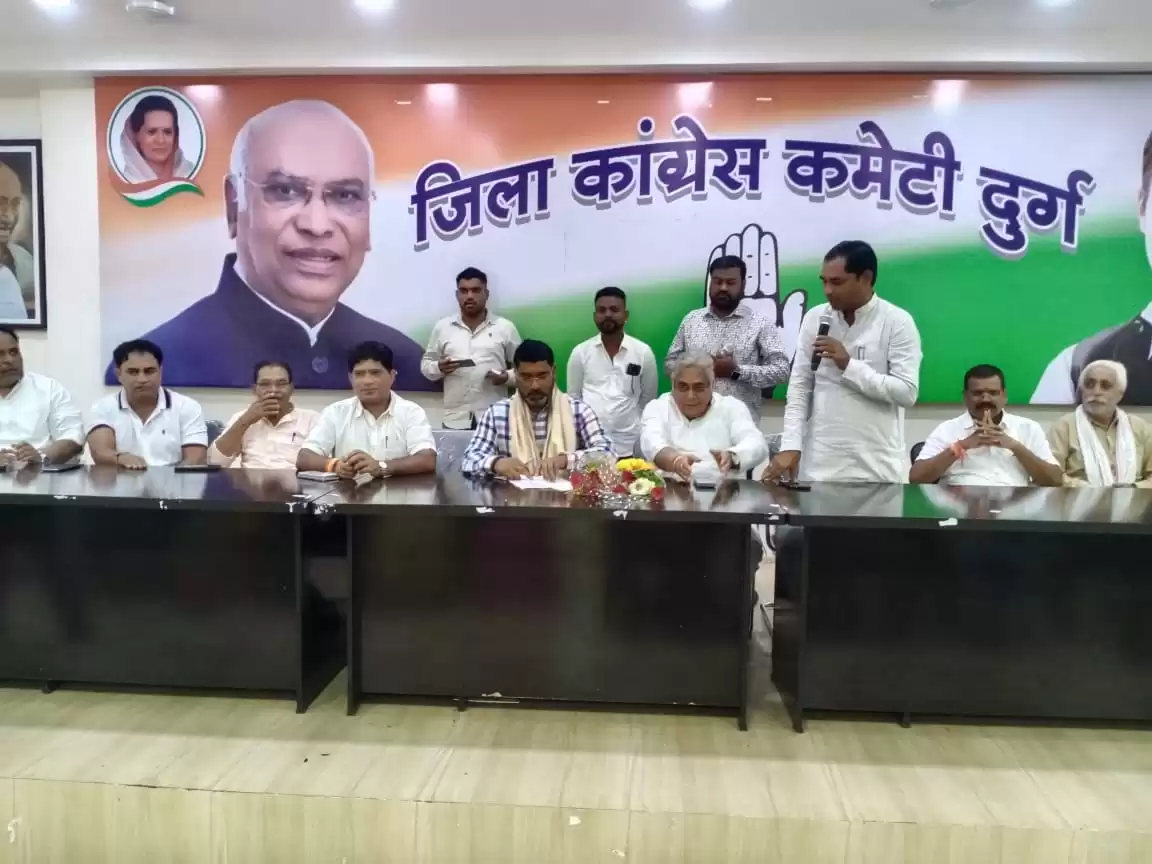 सचिन पायलट के स्वागत में दुर्ग कांग्रेस तैयार,18 सितंबर की आमसभा की तैयारियाँ तेज़, 18 सितम्बर बनेगा बदलाव का इतिहास –अरुण वोरा