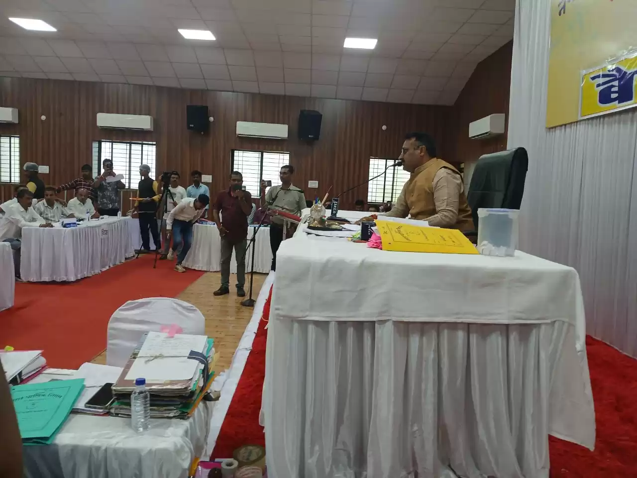 दुर्ग नगर निगम की सामान्य सभा सम्पन्न, आठ एजेंडे सर्वसम्मति से पारित, मुक्तिधाम व गंजमंडी दुकानों के आबंटन पर हुआ निर्णय