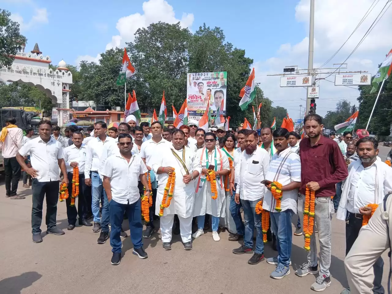 छत्तीसगढ़ प्रदेश कांग्रेस कमेटी के प्रभारी महासचिव सचिन पायलट का ऐतिहासिक स्वागत