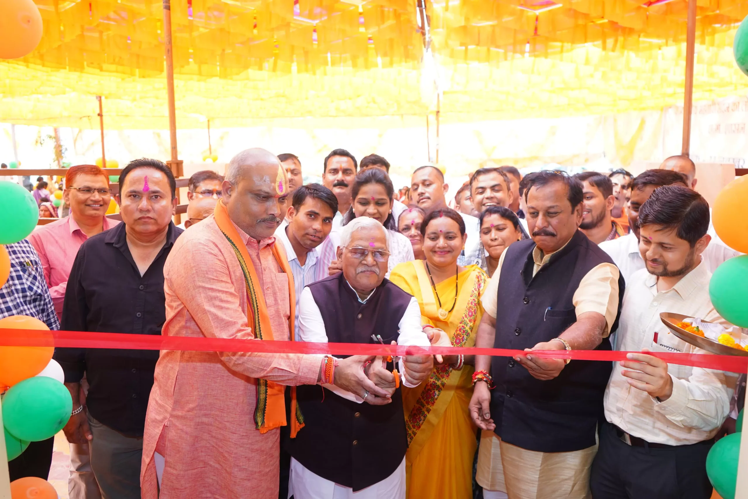 दुर्ग ग्रामीण विधानसभा क्षेत्र अंतर्गत ग्राम नगपुरा ,अंडा व निकुम में महतारी सदन भवन का हुआ लोकार्पण