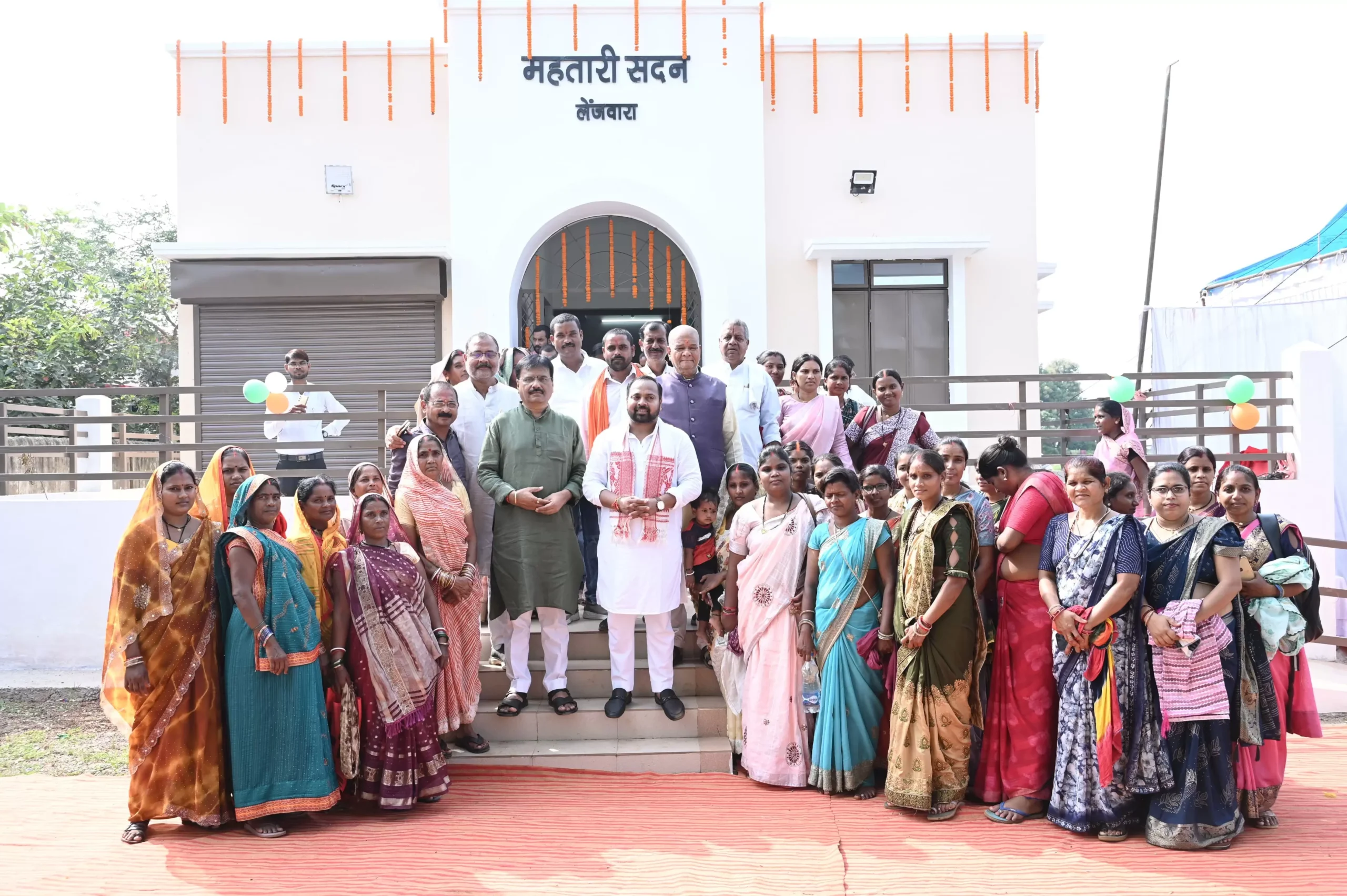 लेंजवारा से मिला महिलाओं को नया सशक्तिकरण मंच, जिले मे हुआ महतारी सदनों का लोकार्पण