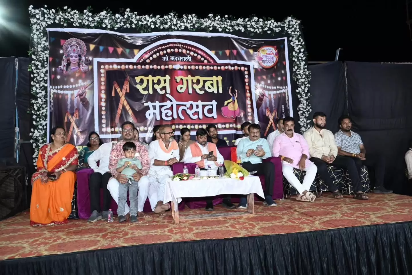 बेमेतरा माँ भद्रकाली रास गरबा महोत्सव का आयोजन