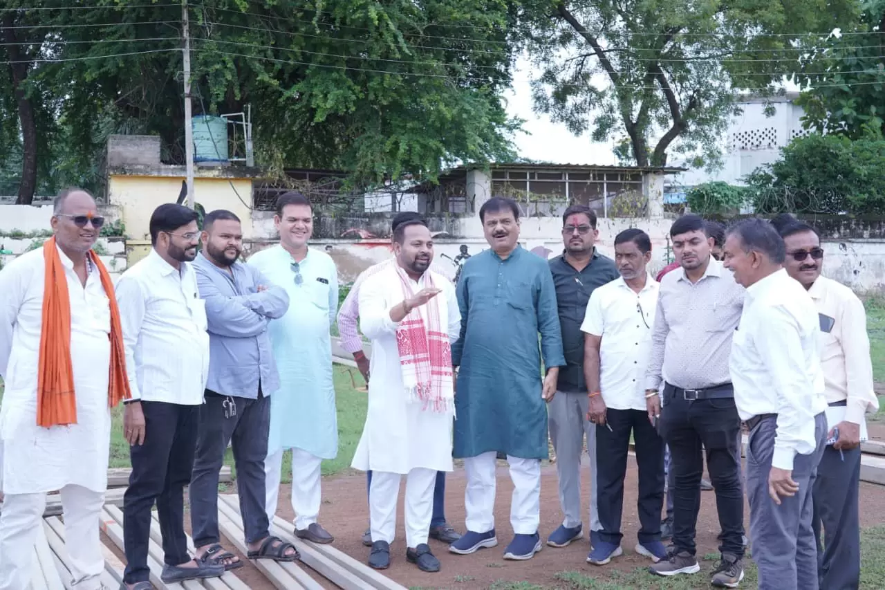 मुख्यमंत्री विष्णुदेव साय का 9 अक्टूबर को बेमेतरा में भव्य आगमन, विधायक दीपेश साहू ने किया कार्यक्रम स्थल का निरीक्षण