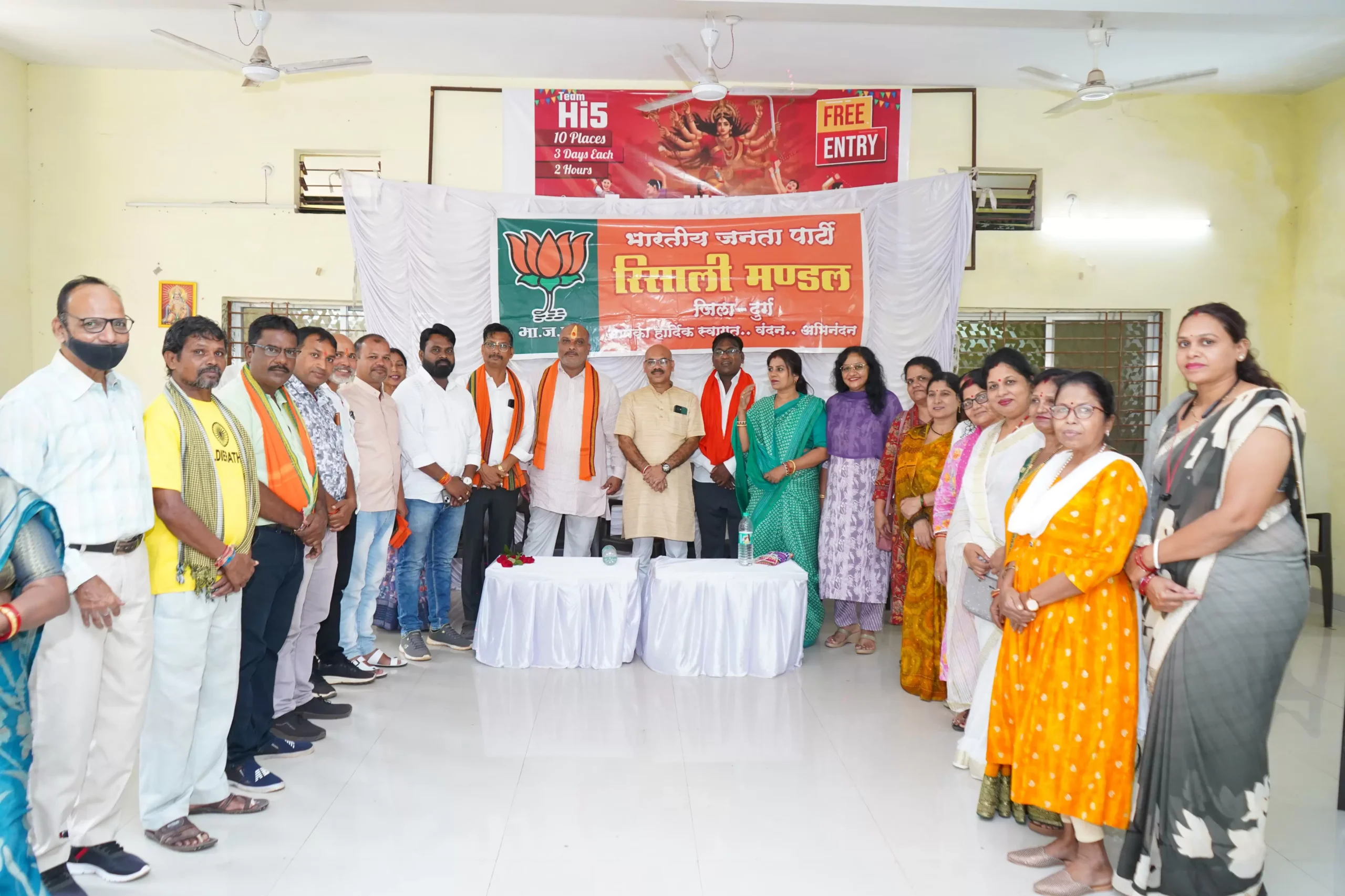 रिसाली भाजपा मंडल में आत्मनिर्भर भारत संकल्प अभियान एवं जीएसटी रिफॉर्म पर कार्यशाला का हुआ आयोजन