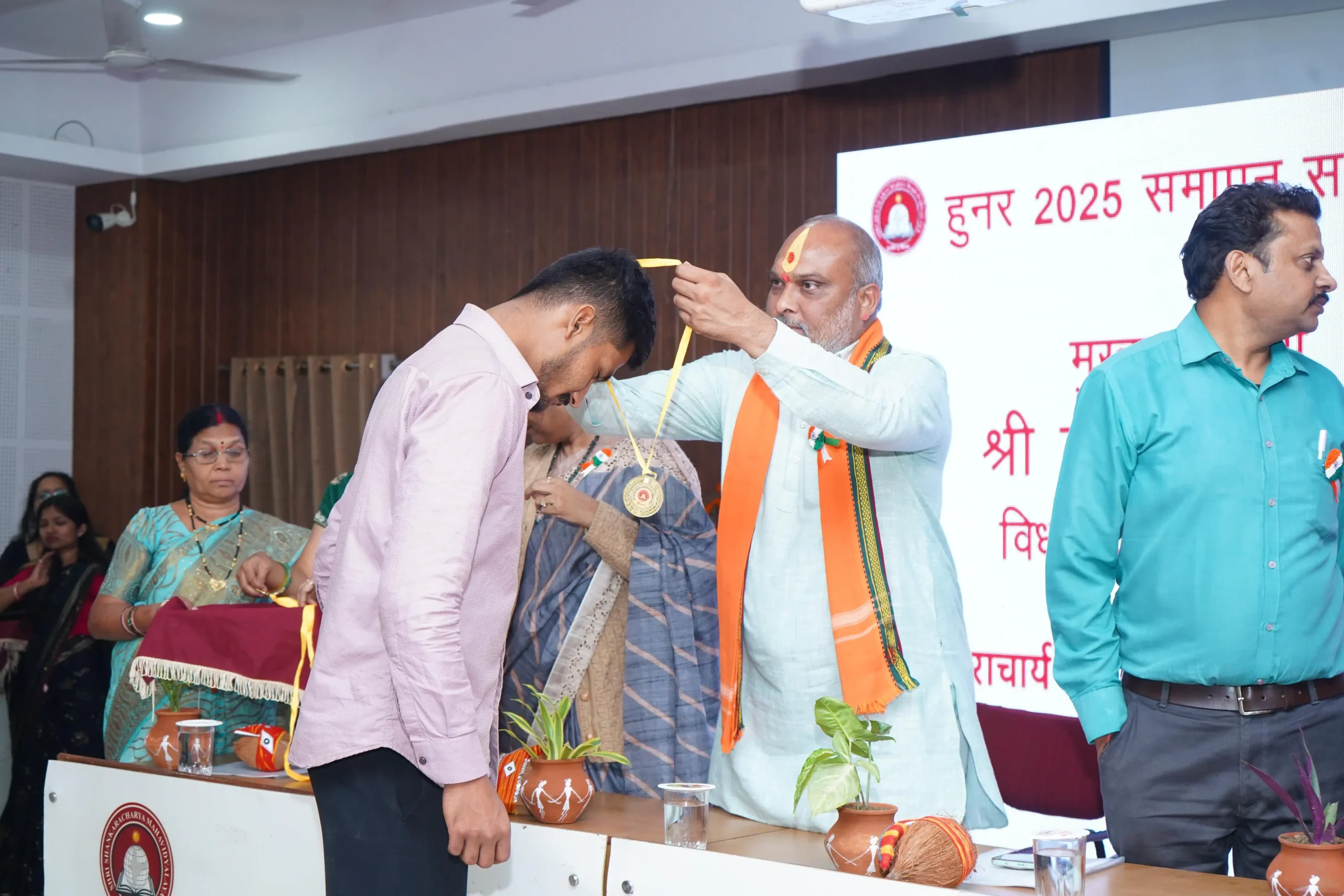 शंकराचार्य महाविद्यालय में हुनर फेस्ट -25 का रैंप वॉक ने बिखेरी छटा, शामिल हुए दुर्ग ग्रामीण विधायक ललित चंद्राकर