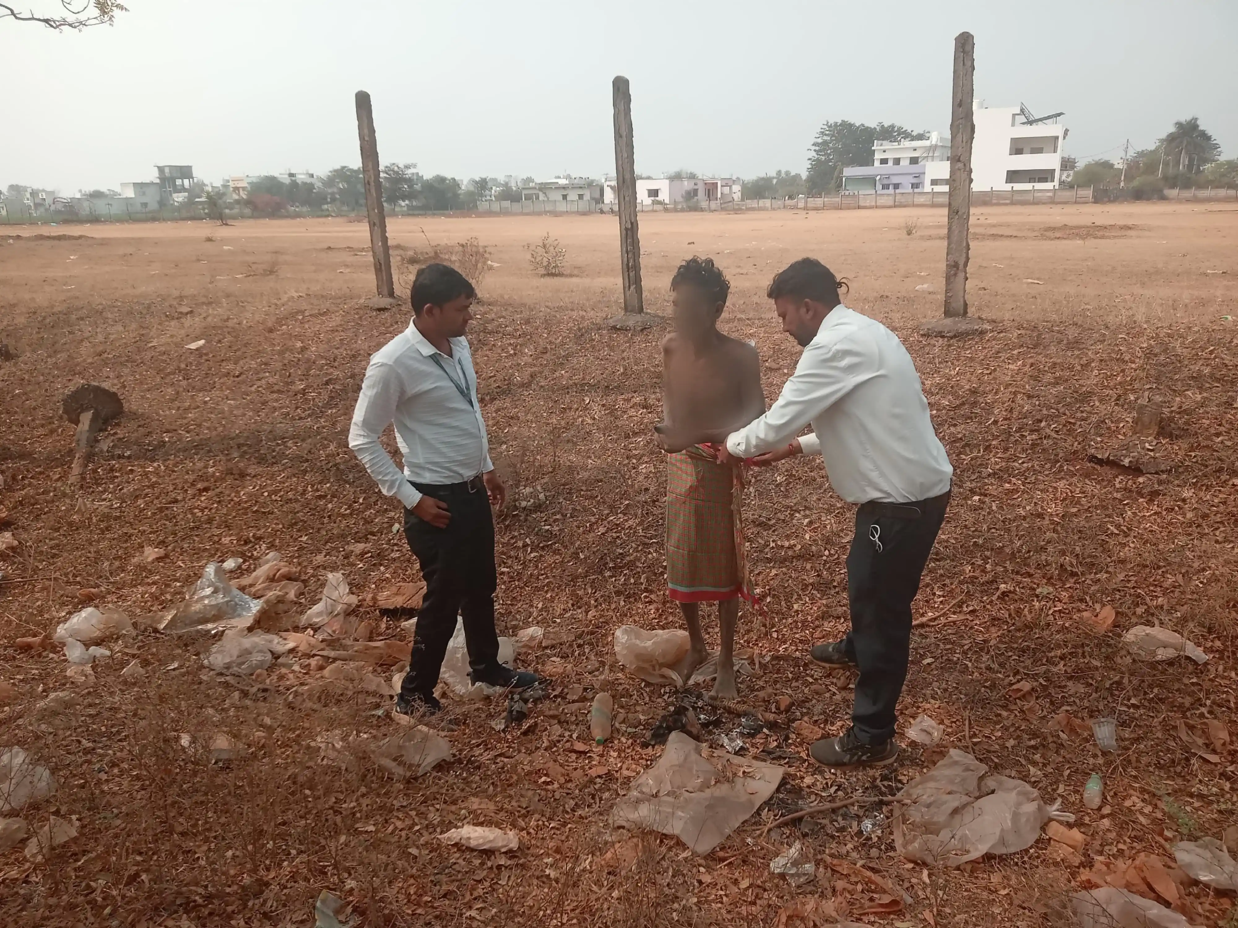 जिला विधिक सेवा प्राधिकरण बेमेतरा द्वारा मानवता की मिसाल, मानसिक विक्षिप्त व्यक्ति का रेस्क्यू कर कराया गया समुचित उपचार