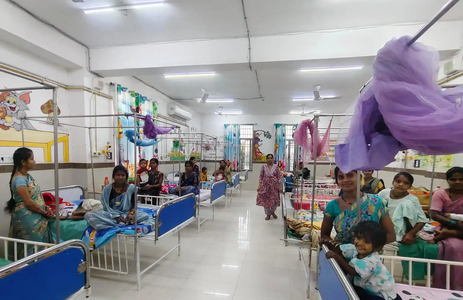 कुपोषित बच्चों के लिए वरदान साबित हुई जिला अस्पताल बेमेतरा स्थित एन आर सी