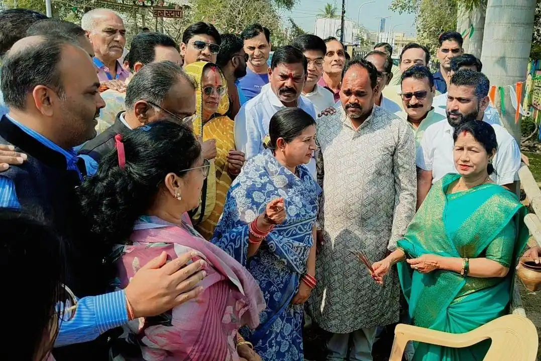 ऋषभ ग्रीन सिटी में 56.76 लाख की लागत से पाइपलाइन विस्तार कार्य का भूमिपूजन