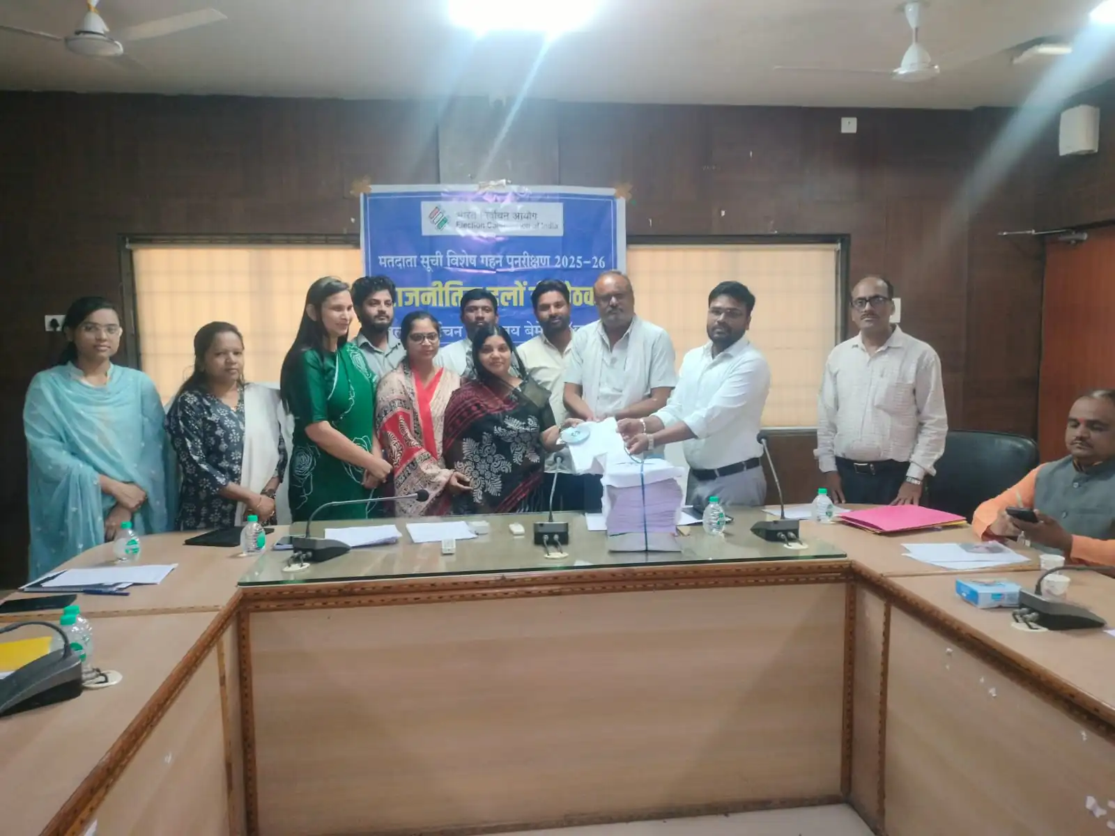 विशेष गहन पुनरीक्षण अभियान के बाद 7,25,023 मतदाता सूची में दर्ज