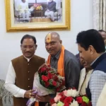 दुर्ग ग्रामीण विधायक ललित चंद्राकर ने मुख्यमंत्री श्री विष्णु देव सायं जी को जन्म दिन की हार्दिक शुभकामनाएं दी