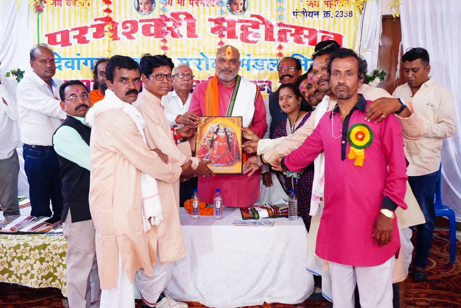 मां परमेश्वरी महोत्सव एवं प्रतिभा सम्मान समारोह कार्यक्रम में सम्मिलित हुए दुर्ग ग्रामीण विधायक ललित चंद्राकर