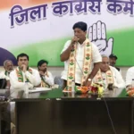 विधानसभा घेराव कार्यक्रम को लेकर दुर्ग ग्रामीण, दुर्ग शहर कांग्रेस ने राजीव भवन दुर्ग में ली बैठक