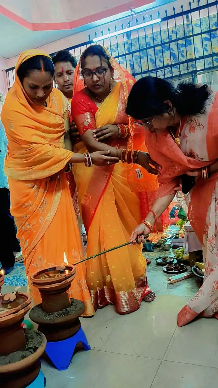 चैत्र नवरात्रि का शुभारंभ: नगर निगम में महापौर ने विधि-विधान से की जोत प्रज्वलित