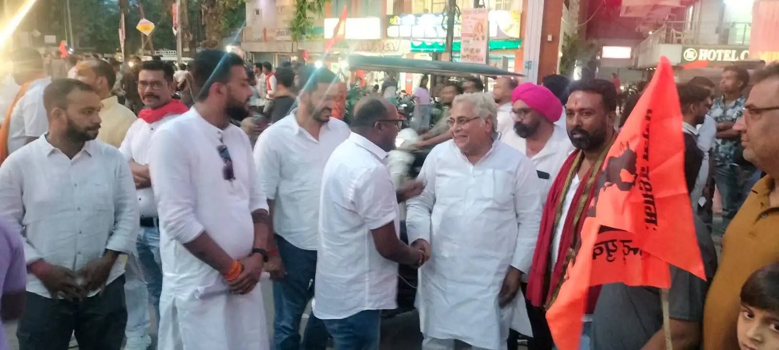 अरुण वोरा हिन्दू युवा मंच की भव्य शोभायात्रा में हुए शामिल, हनुमान जन्मोत्सव पर 16 वर्षों की परंपरा को बताया प्रेरणास्रोत