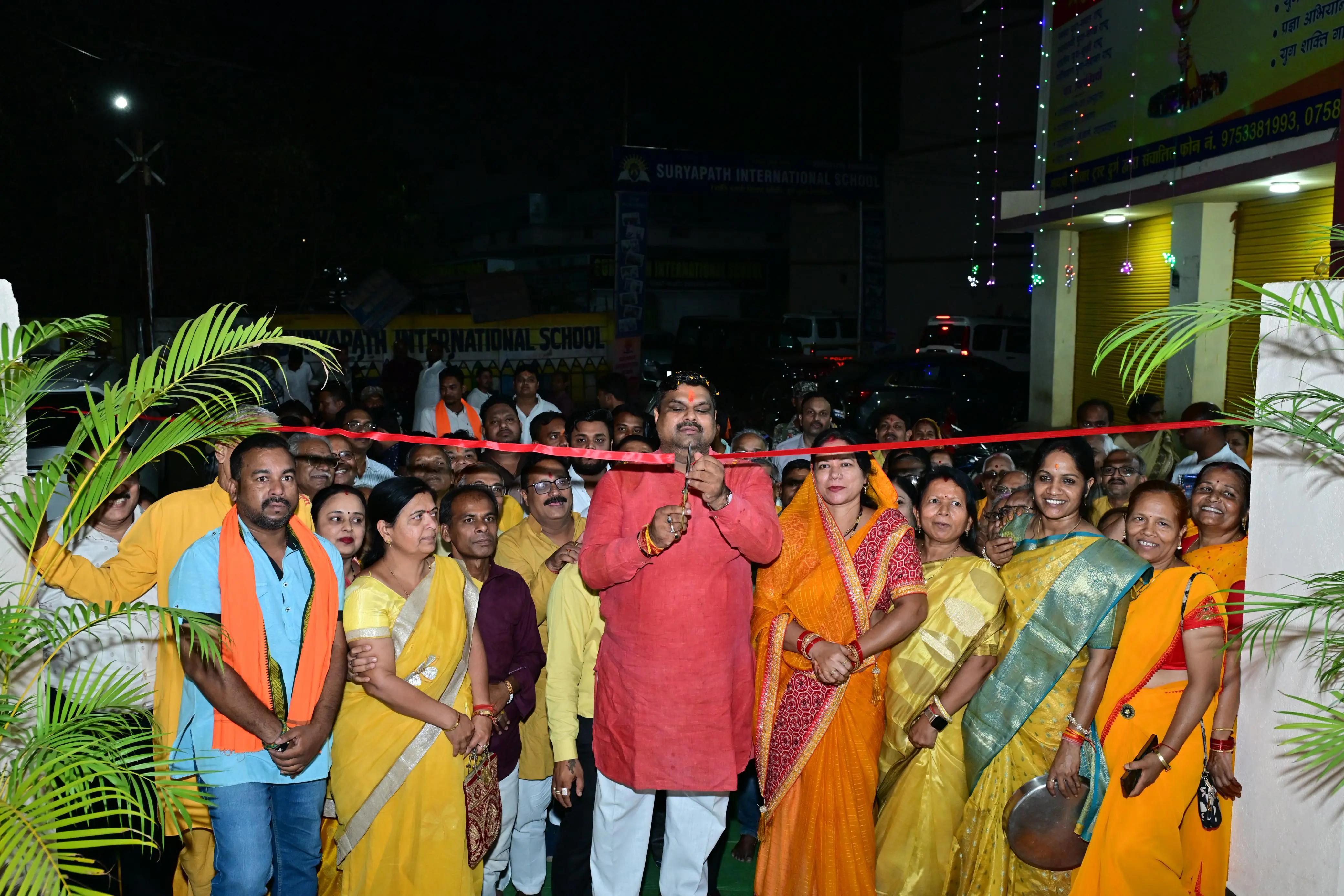 दुर्ग में विकास कार्यों की सौगात : संतराबाड़ी में डोमशेड का लोकार्पण एवं पद्मनाभपुर में भूमिपूजन