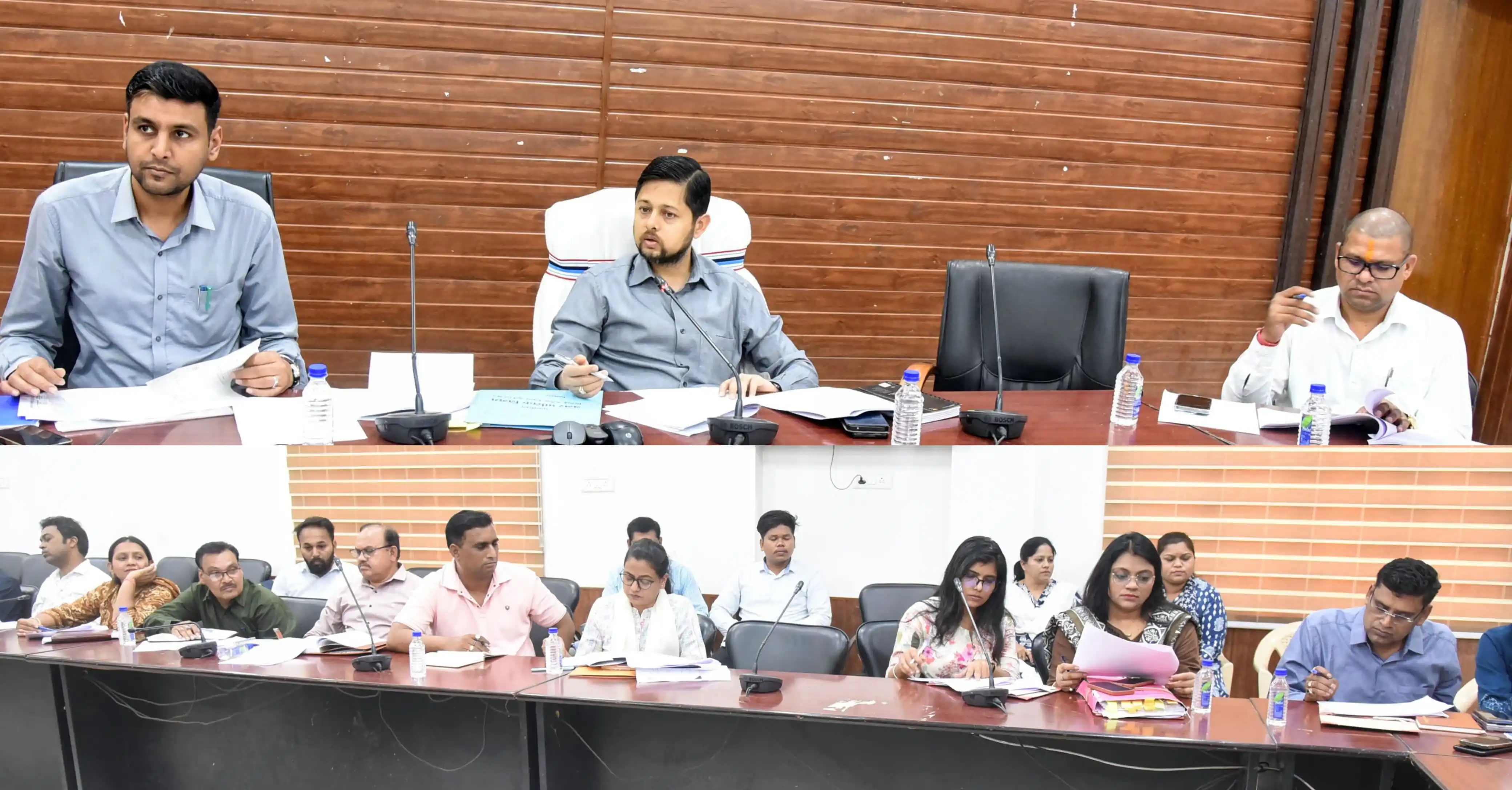 कलेक्टर ने प्रधानमंत्री आवास योजना के कार्यो की समीक्षा की, रूचि नही लेने पर आवास स्वीकृति की जाएगी निरस्त