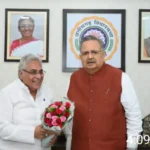 दुर्ग के विकास को लेकर रमन सिंह व राज्यपाल रमेन डेका से की अहम मुलाकात