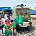 रामलला दर्शन योजना के तहत दुर्ग से श्रद्धालुओं का भव्य प्रस्थान, महापौर अलका बाघमार ने ट्रेन को दिखाई हरी झण्डी,श्रद्धालुओं का अयोध्या के लिए रवाना