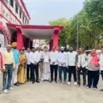 शक्ति नगर तालाब और शहर में बढ़ते जल संकट के लिए कलेक्ट्रेट पहुंचे कांग्रेसी
