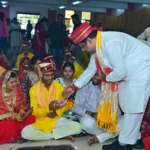 मुख्यमंत्री कन्या विवाह में शामिल हुए मंत्री गजेन्द्र यादव, नवदंपत्तियों को दिये आशीर्वाद