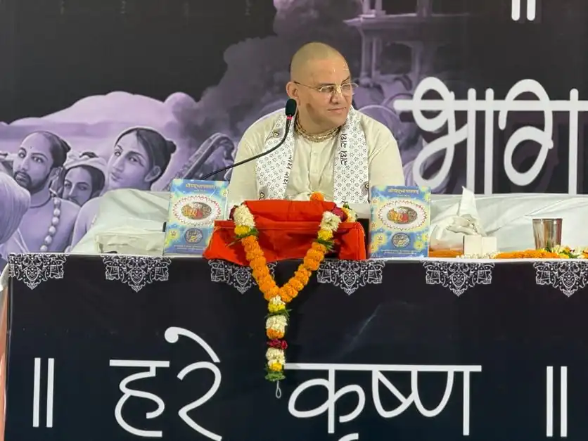 इस्कॉन दुर्ग द्वारा सात दिवसीय भव्य श्रीमद् भागवत कथा का सफल आयोजन